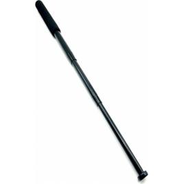 Baston telescopic profesional 4 segmente 65 cm maner burete negru