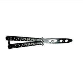 Briceag fluture black trainer pentru antrenament Balisong Butterfly