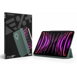 Husa de protectie NEXT ONE cu suport magnetic pentru iPad 12.9 inch, Verde