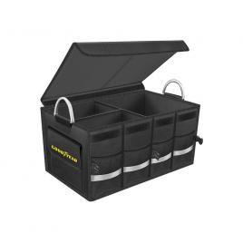 Organizator pentru portbagaj cu capac detasabil, rezistent la apa, 60x35x30cm, Goodyear, GY904545