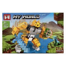 Set de constructie MG My World of Minecraft - Robot 285 piese