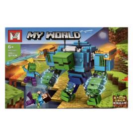 Set de constructie MG My World of Minecraft - Robot 306 piese