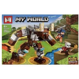 Set de constructie MG My World of Minecraft - Robot 308 piese