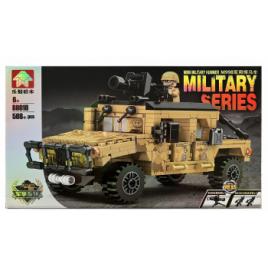 Set de constructie Military Series Hummer de armata 508 piese