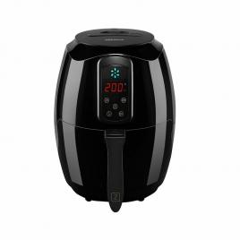 Zeegma - friteuza cu tehnologie quick air, 2.6 l, 1400 w, knapper, negru