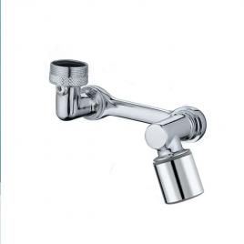 Adaptor universal robiner, Alista Home,1082 grade, 2 moduri dus, economisire apa