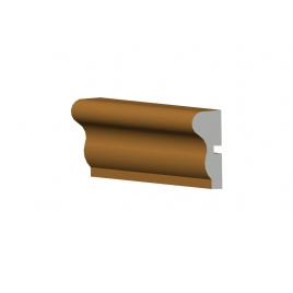 Ancadrament pentru exterior din polistiren expandat cu rasina, dimensiune 120x45x2000 mm