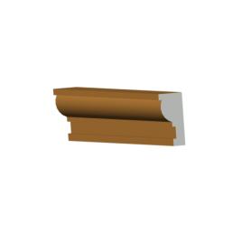 Ancadrament pentru exterior din polistiren expandat cu rasina, dimensiune 150x70Bx2000 mm