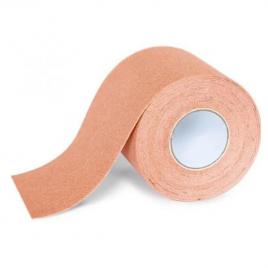 Banda kinesiologica pentru ameliorarea durerilor, Alista Home, impermeabila, 5cm x 5m, culoarea pielii