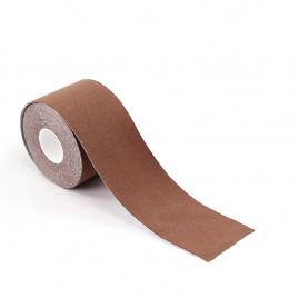 Banda kinesiologica pentru ameliorarea durerilor, Alista Home, impermeabila, 5cm x 5m, maro