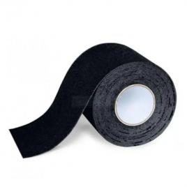 Banda kinesiologica pentru ameliorarea durerilor, Alista Home, impermeabila, 5cm x 5m, negru