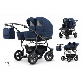 Carucior pentru gemeni mikado goldstar gs-13 3 in 1