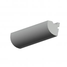 Scafa pentru banda LED masca galerie TB din polistiren extrudat de culoare alba H x 95, L x 90, lungime 2 ml