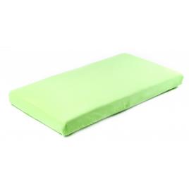 Cearsaf de bumbac jersey cu elastic sensillo 120x60 cm verde