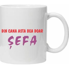 Cana personalizata pentru sefa