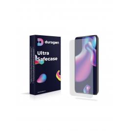 Folie silicon Duragon, compatibila cu iPhone XS Max, protectie fata, Antisoc Premium