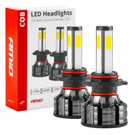 Instalatie led cob 2side amio, compatibil hb4