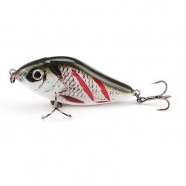 Slider 8cm 24g, FISHINGBOX MAKE FISHING BETTER, vobler scufundator pentru stiuca, adancime, Crankbait, Rattling, model 1