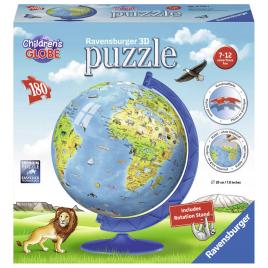 Puzzle 3d - globul lumii 180 piese