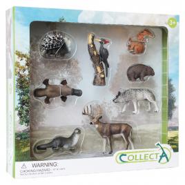 Set de 8 figurine pictate manual woodlands