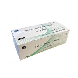 Set 25 de teste covid rapide antigen 4 in 1 cu prelevare nazala, saliva, nazofaringian sau orofaringian pentru uz profesional