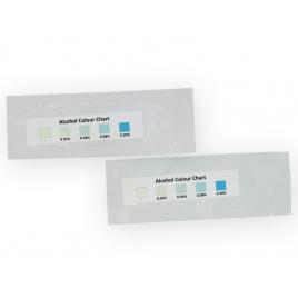 Set 25 de teste rapide cu prelevare din saliva pentru detectarea alcoolului in sange de la 0,02% la 0,30%