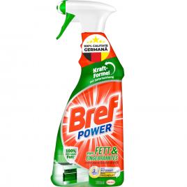 Solutie pentru curatat bucataria, Bref Power, impotriva grasimilor si arderilor, 750 ml