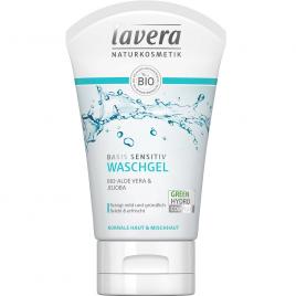 Gel de curatare bio pentru ten normal si mixt Basis Sensitiv 125 ml Lavera