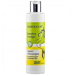 Gel de dus natural, vegan, cu ghimbir si lemongrass, Greendoor 250 ml