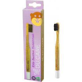 Periuta de dinti organica din bambus pentru copii, Rolly Toys