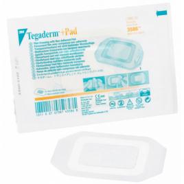 Set 25 de pansamente cu pad central absorbant Tegaderm+Pad, 9 x 10 cm, steril, hipoalergenic si rezisten la apa