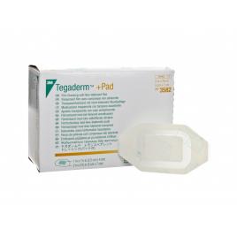 Set 50 de pansamente cu pad central absorbant 5X7 cm, Tegaderm 3M+PAD, steril, hipoalergenic si rezistent la apa