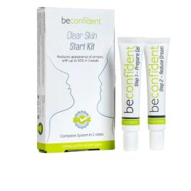 Set tratament anti-ancnee, BeconfiDent, Clear Skin, Crema antibacteriana 10 ml, Crema fortifianta 10 ml