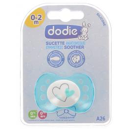 Suzeta anatomica Dodie 0-2 luni, cu tetina fina din silicon, conceputa pentru bebelusi pentru a-si satisface nevoia de supt de la nastere datorita formei anatomice.