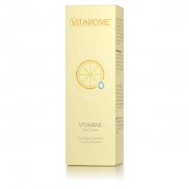 Vitarome VITAMINE Gel Crema de fata cu vitamine si celule proaspete Kiwi pentru intinerirea pielii uscate, fara parabeni, 50 ml