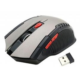 Mouse optic gaming wireless, 1600 dpi, culoare silver