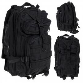 Rucsac tactic militar, culoare negru, capacitate 25l