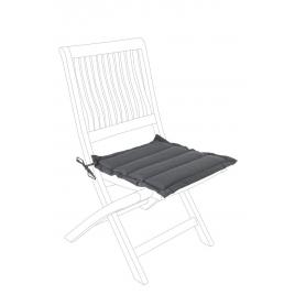 Perna scaun din textil gri poly 42 cm x 44 cm x 4 h