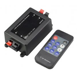 Dimmer / comutator wireless pentru banda led cu telecomanda, 12v - 24v