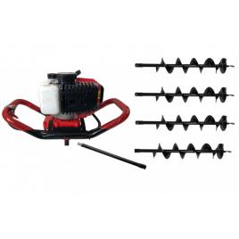 Motoforeza de pamant 2.5 cp motor 2 timpi 500b verke v90041 2 burghie