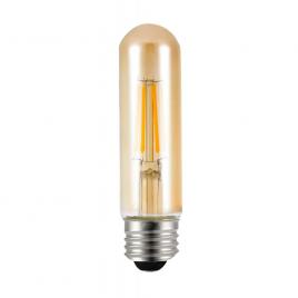 Bec led filament amber e27/4w/480lm/2500k t30x126