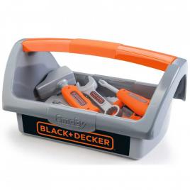 Jucarie smoby trusa black & decker cu 6 unelte