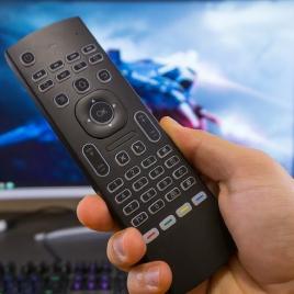 Telecomanda cu tastatura si mouse smart tv mx3 pro