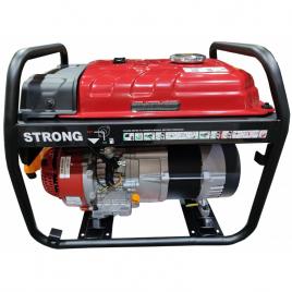 Generator curent SC5000-III STRONG Putere 4.8kW AVR motor pe benzina 9.0CP rezervor 15 litri pornire manuala