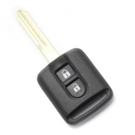 Nissan - carcasa cheie 2 butoane (model patrat)