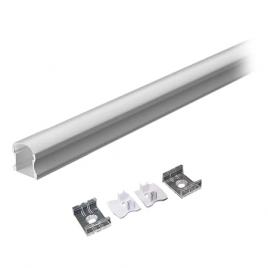 Profil aluminiu pentru banda led 2m v-tac 17.2mm x 15.5mm alb