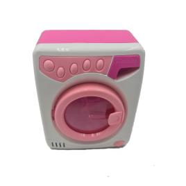 Jucarie masina de spalat, sunete, roz, baterii incluse, plastic, 17cm
