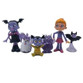 Jucarie vampirina, set 6 figurine, mov