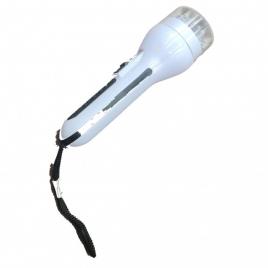 Lanterna led, model simplu, snur, alb, 10 cm
