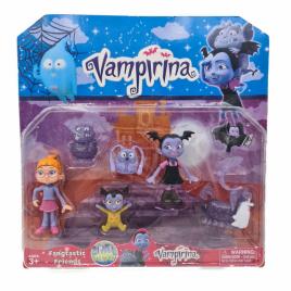 Set figurine vampirina, ghoul glow, 7 piese